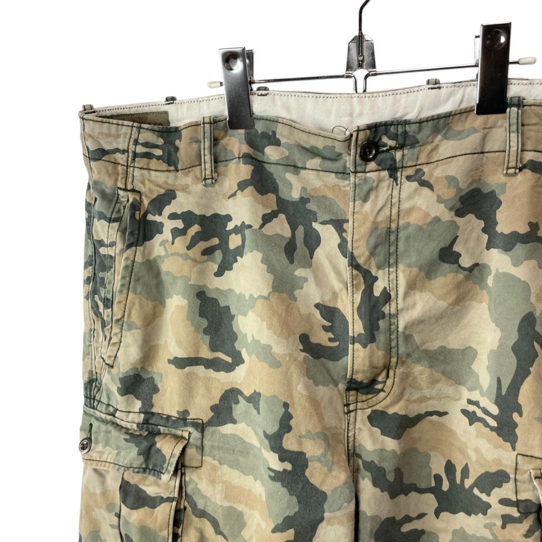 古着 リーバイス 迷彩 カモフラ カーゴハーフパンツ ショート