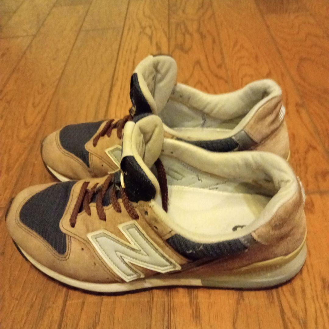 USA製 New Balance M996 ブラウン/ネイビー 24.5cm - 靴通販