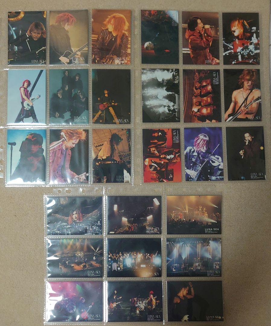 LUNA SEA MUSEUM、10th トレーディングカード ライブ セット