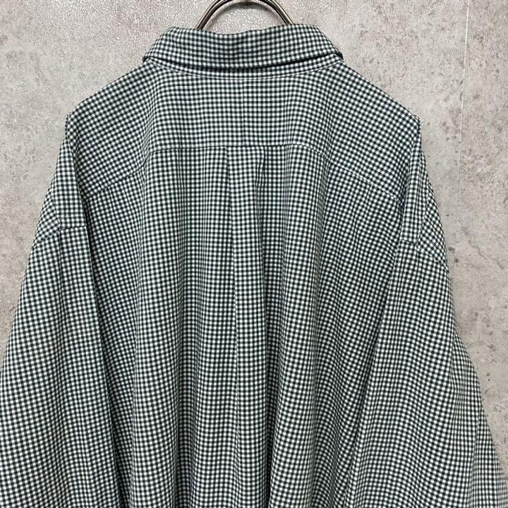 最新作新作 レアカラー90s ラルフローレン ボタンダウン長袖チェックシャツ メンズ4XL pcnB7-m66290856072 100%新品高品質