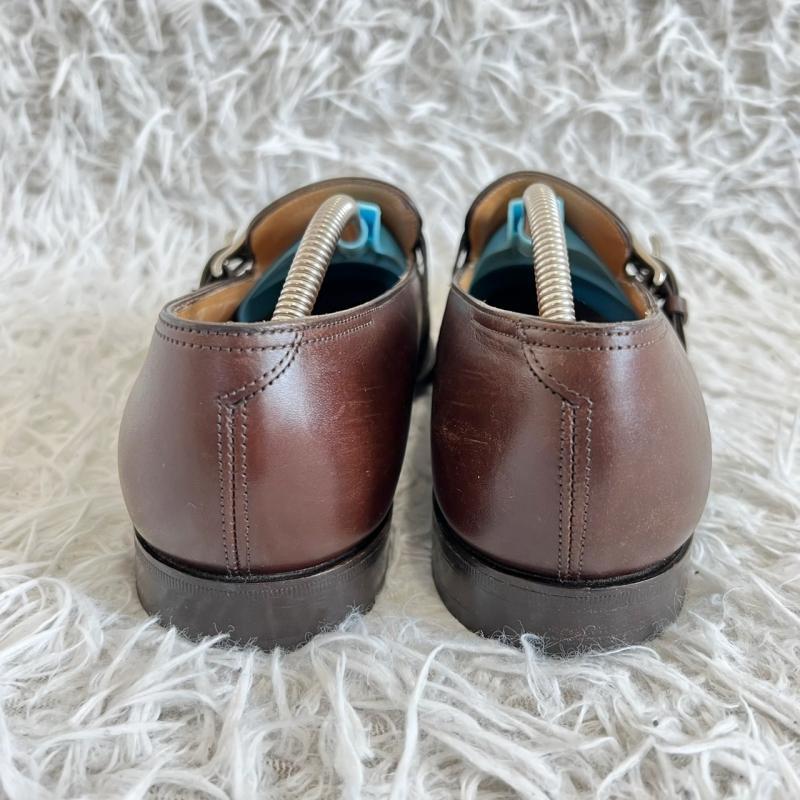 JOHN LOBB ドレスシューズ SHAW ベルト ブラウン 7.5
