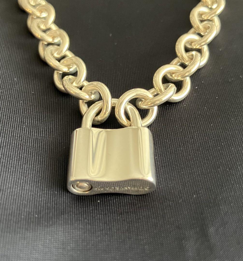 【美品】Tiffany & Co パドロック カデナ チョーカー ネックレス Tiffany & Co パドロック カデナ チョーカー ネックレス - メルカリ