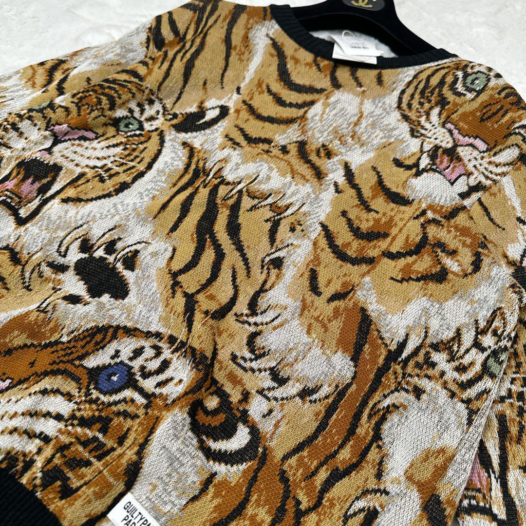 ワコマリア Tim Lehi Jaquard Sweater ジャガードニット