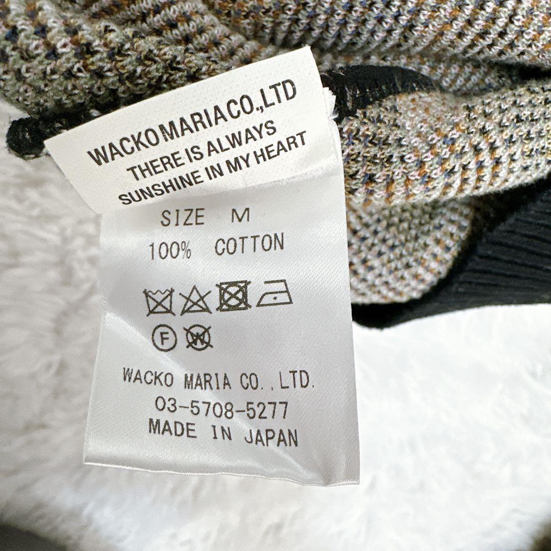ワコマリア Tim Lehi Jaquard Sweater ジャガードニット
