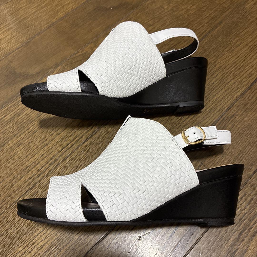 LuLuca step 楽ちんウェッジヒールサンダル