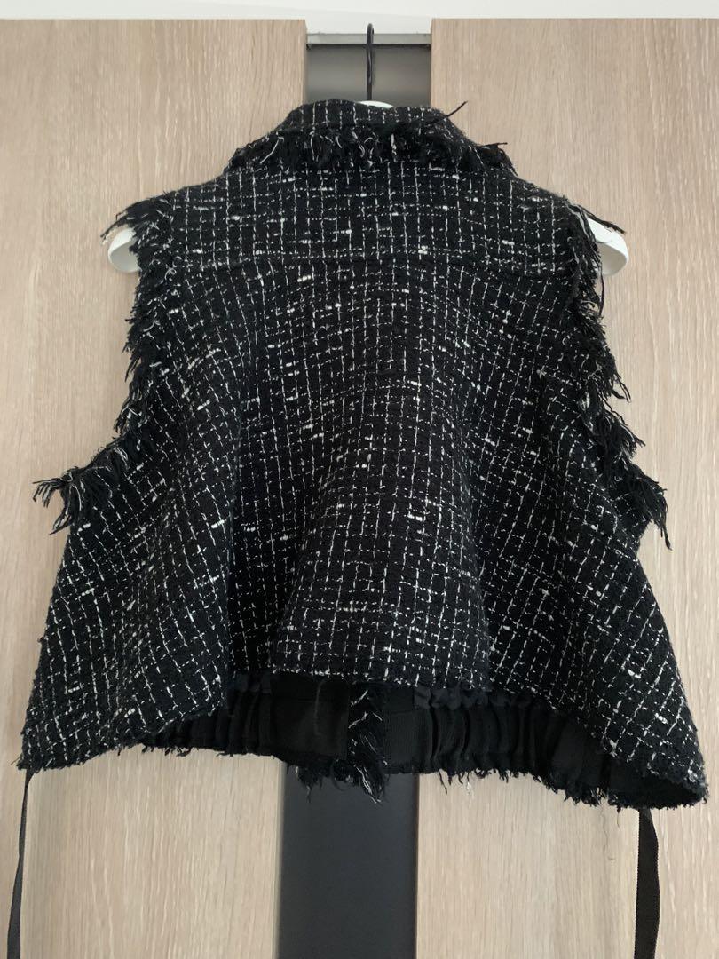 ★sacai★関税込♪日本完売♪Puffer アシメトリー ダウンベスト Sacai ベスト （ナイロンツイルベスト（2235369）｜SACAI(サカイ