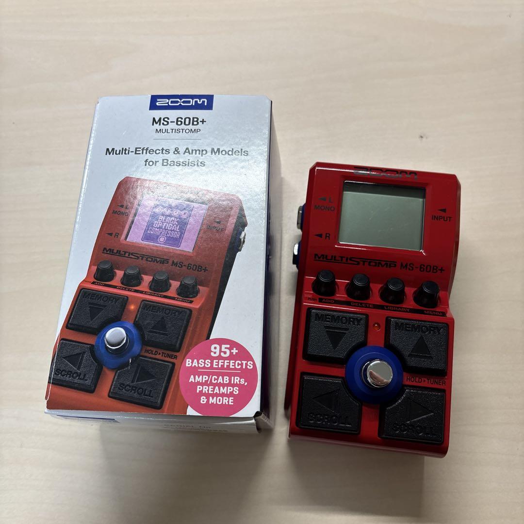 Zoom MS-60B+ マルチエフェクター　ベース用