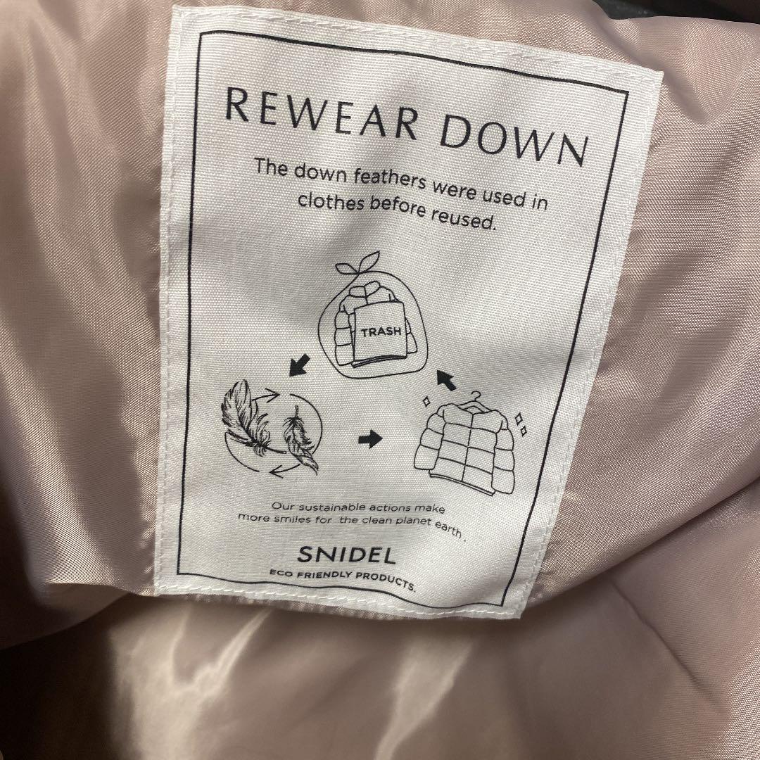 Sustainableミドルダウンコート SNIDEL スナイデル コート