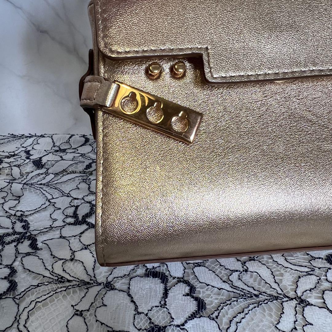 1点モノ デルヴォー タンペート ミニ ハンド ショルダー バック DELVAUX デルヴォー ショルダーバッグ Tempte Crush Small
