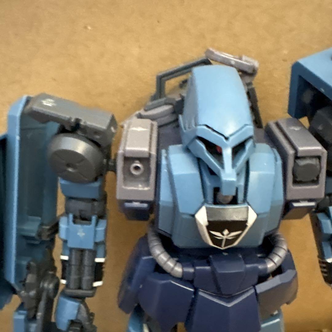 HG ガンプラセット　組立済み。宇宙世紀系