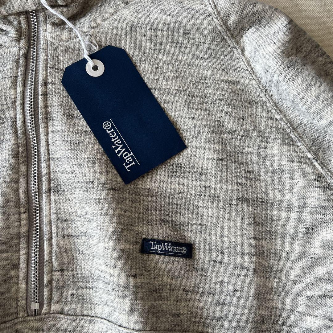 Tapwoter タップウォーター neck zip anorak スウェット