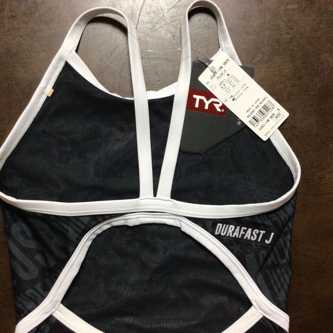 TYR レディース水着 黒・ピンク　　M