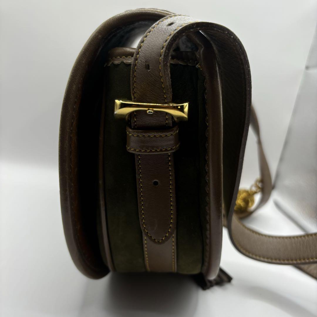 おすすめ 希少】LOEWEロエベ セビリアコレクション アナグラム スエード バッグ