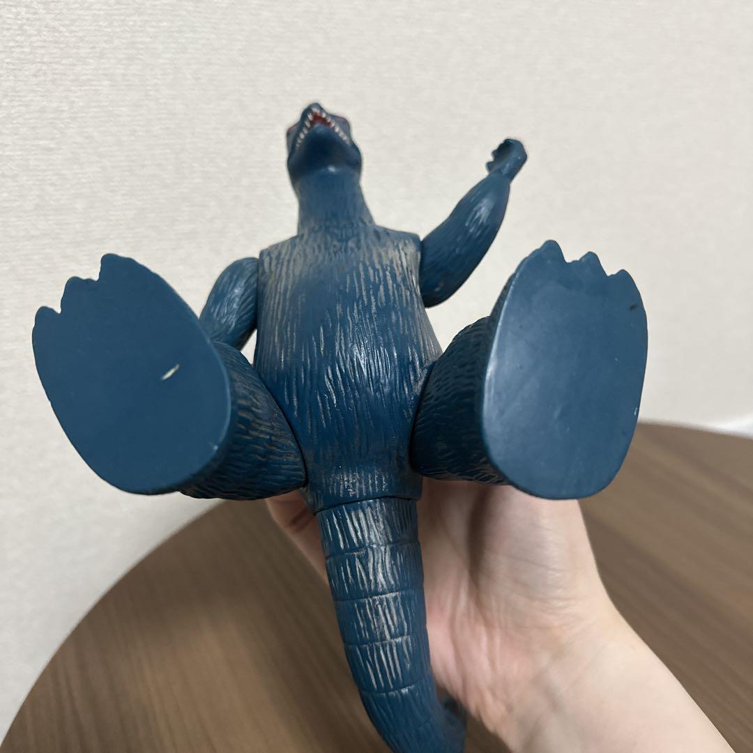 ソフビ　ブルマァク　怪獣　ブルー