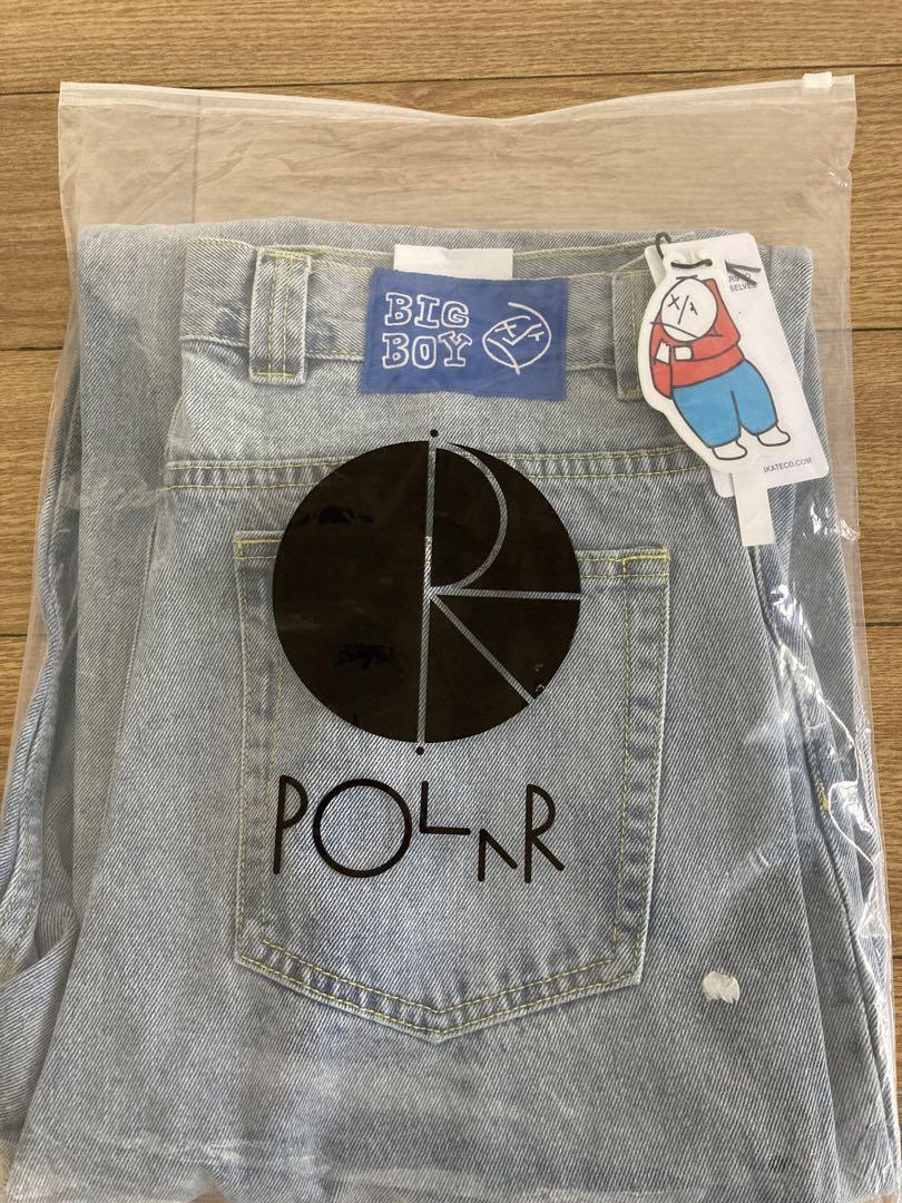 未使用品POLAR SKATE CO. BIGBOYスケートボード ジーンズ S