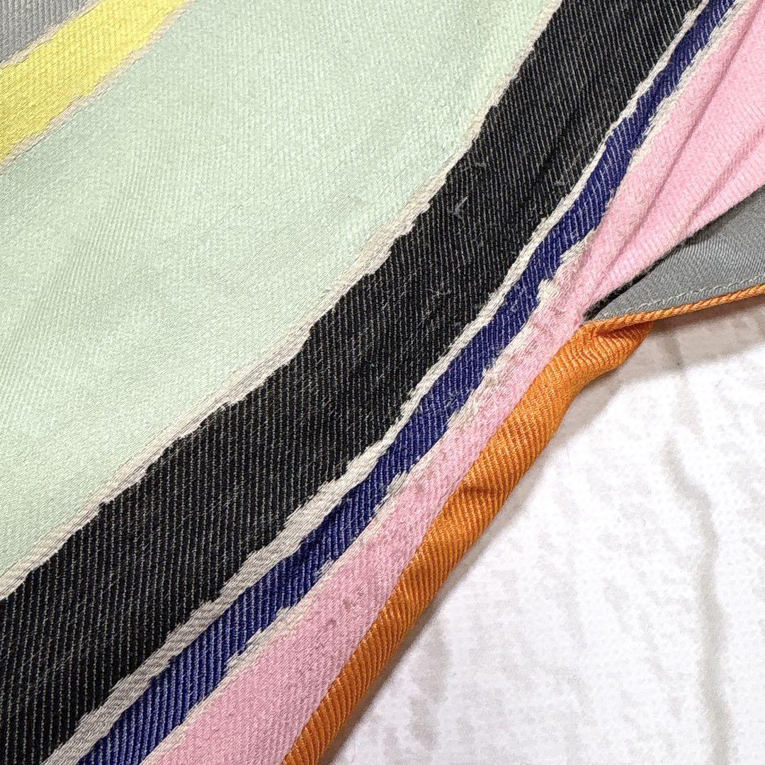 ミナペルホネン multistripe ワンピース ノースリーブ カラフル
