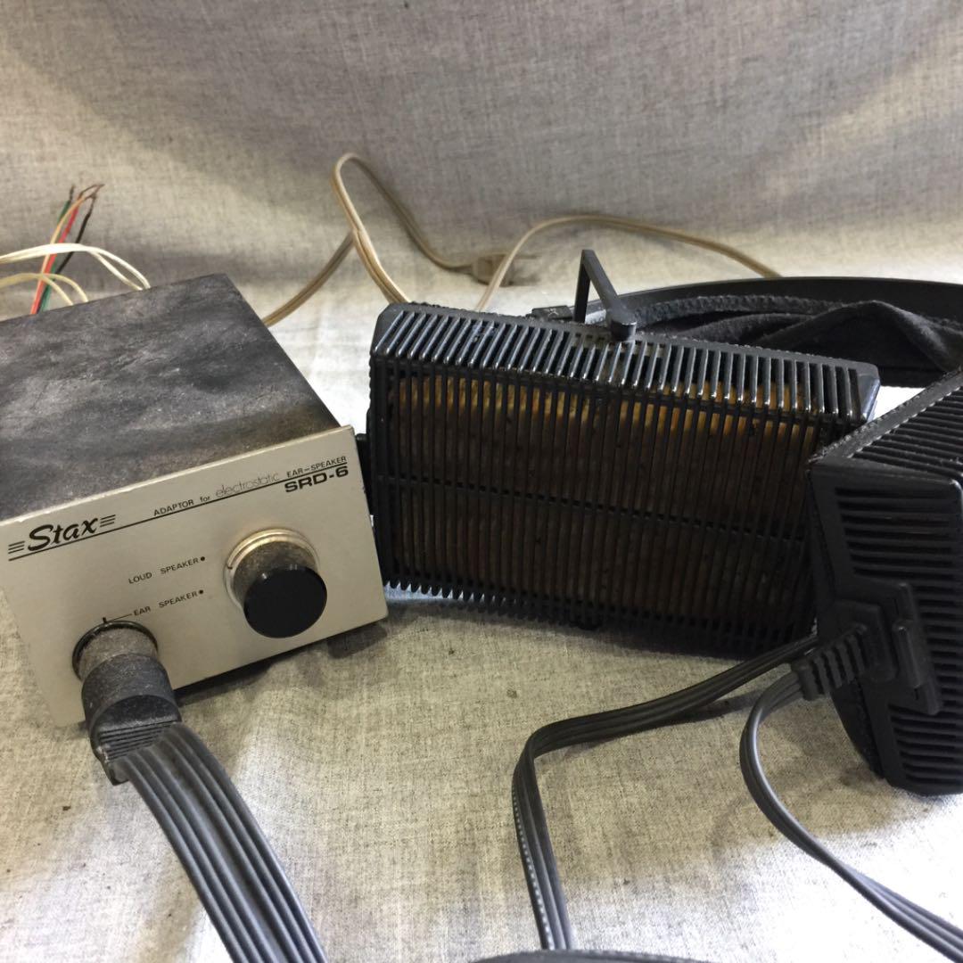 スタックス STAX イヤースピーカー SR-Λ SR-LAMBDA SRD-6 - ヘッドフォン スタックス STAX イヤースピーカー SR-Λ SR-LAMBDA SRD-6 - ヘッドフォン