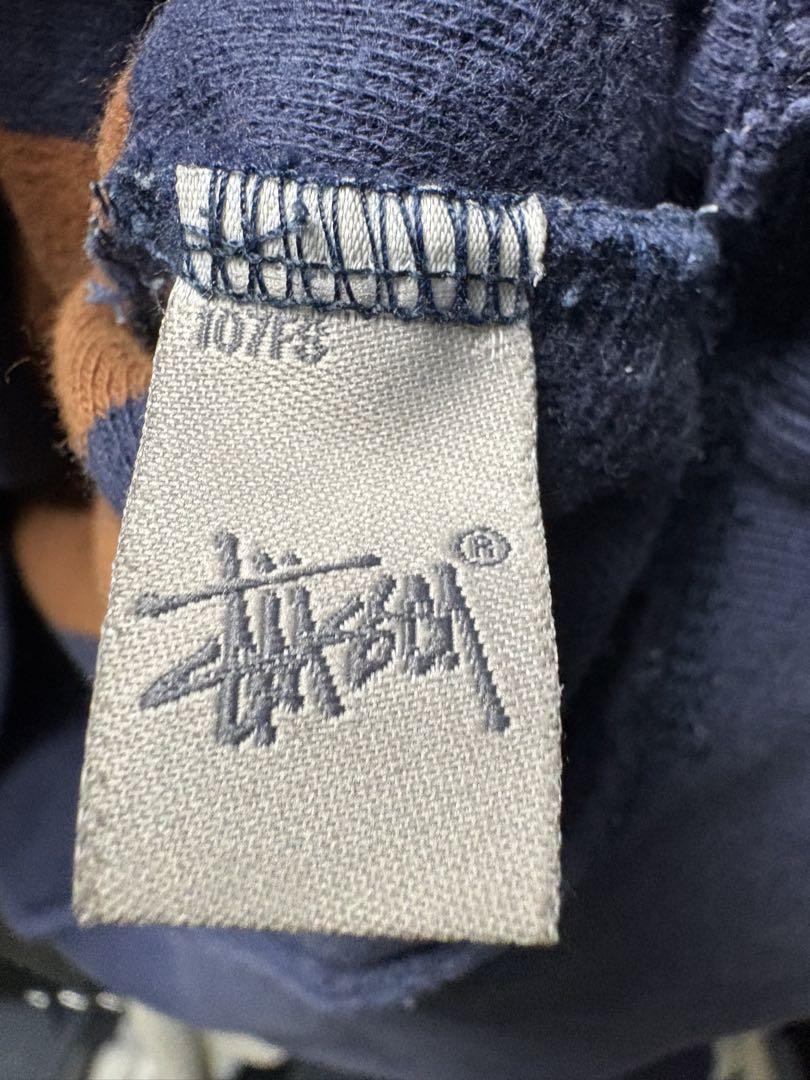 STUSSY 90s ボーダースウェット