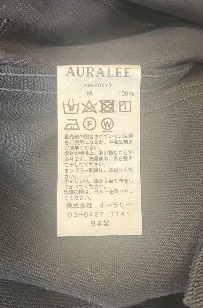AURALEE 美品 LOOSE TWILL WIDE PANTS サイズ4