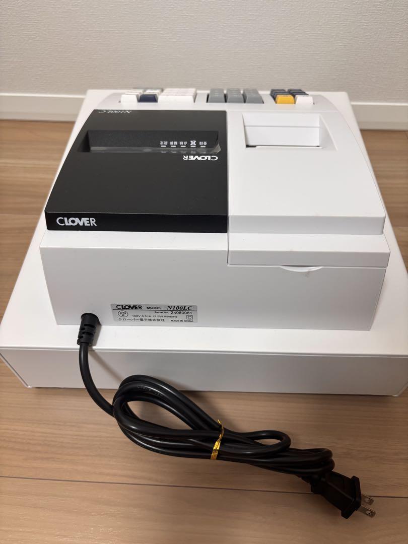 美品】 CLOVER N100LC レジスター - メルカリ