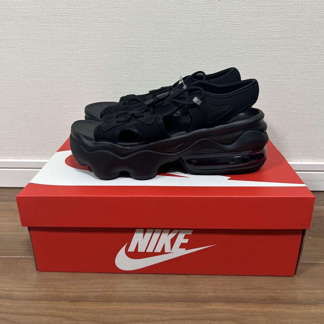 NIKE ブラック ココサンダル エアマックス　25㎝
