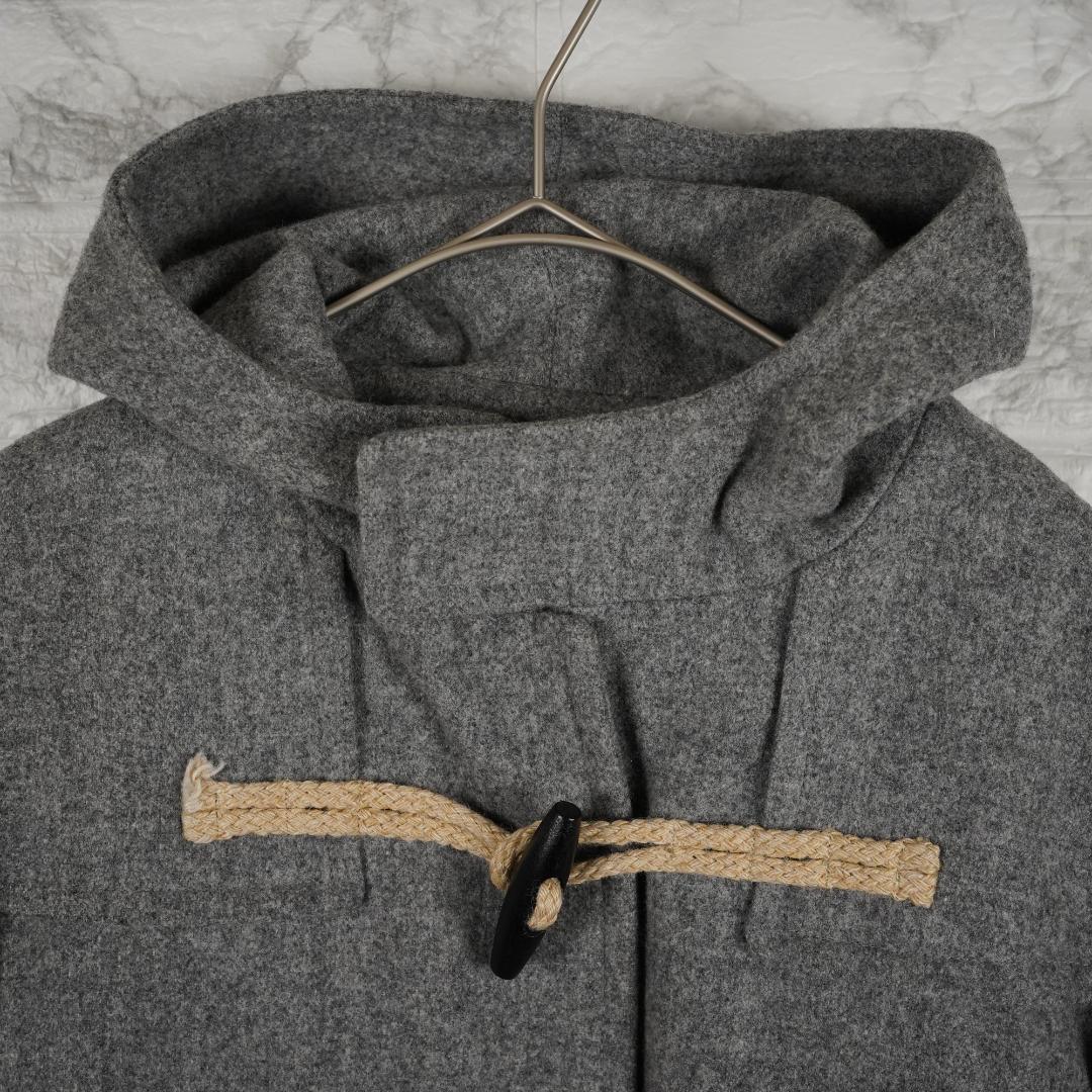 ダッフルコート　グレー B`MING LIFE STORE ダッフルコート グレー Sサイズ 毛 - メルカリ