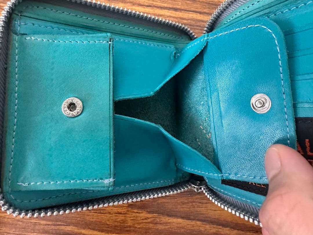 KAPITAL 骨デザイン 二つ折り財布 MEDICALDB_JP