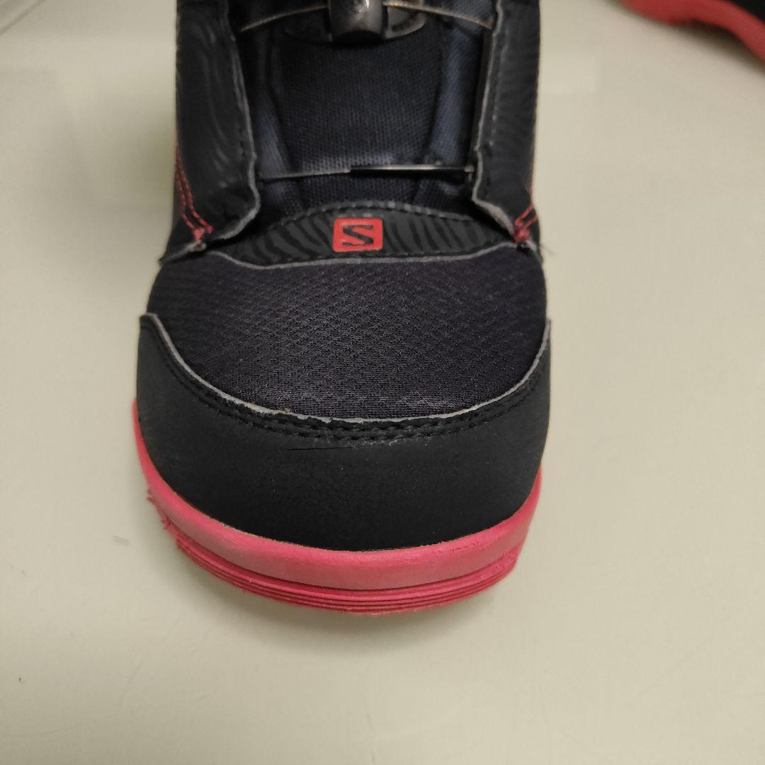 Salomon スノーボードブーツ 女性用 黒/赤
