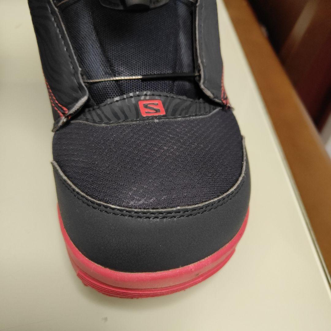 Salomon スノーボードブーツ 女性用 黒/赤