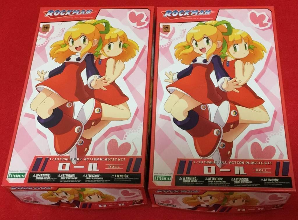 コトブキヤ　ロール 2個セット　プラモデル　 ロックマン