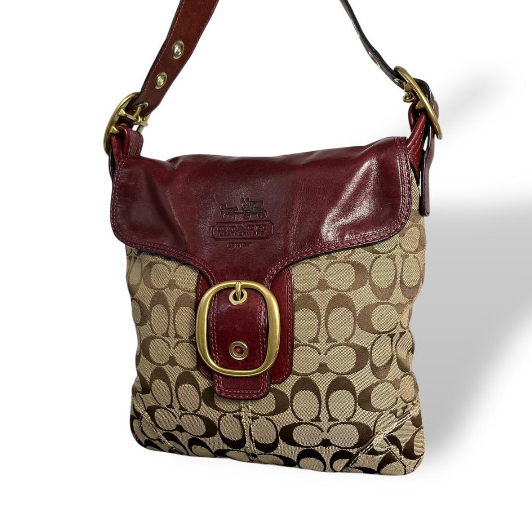 COACH/コーチ 11436 シグネチャー ショルダーバッグ 斜め掛け
