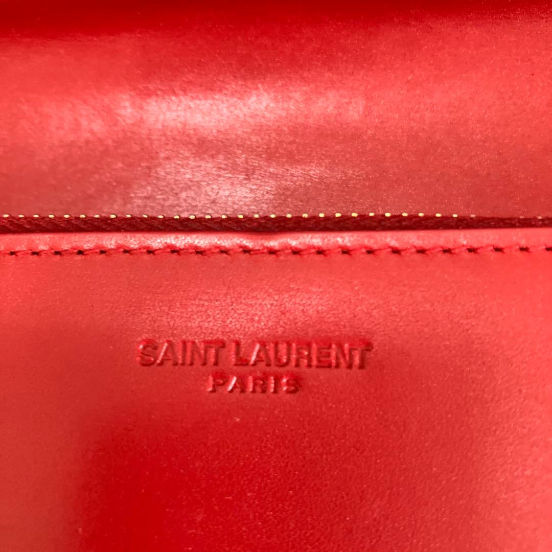 SAINT LAURENT 長財布 レッド SAINT LAURENT 長財布 レッド