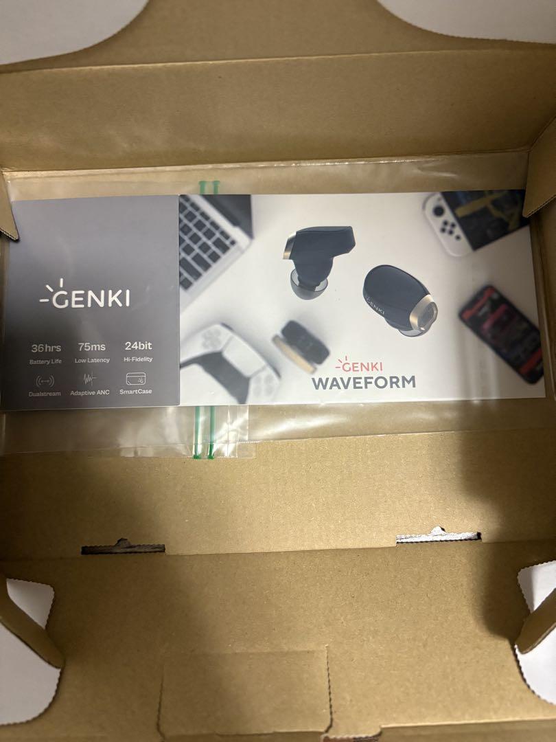 GENKI WAVEFORM ワイヤレスイヤホン 付属品は説明欄参照 - メルカリ