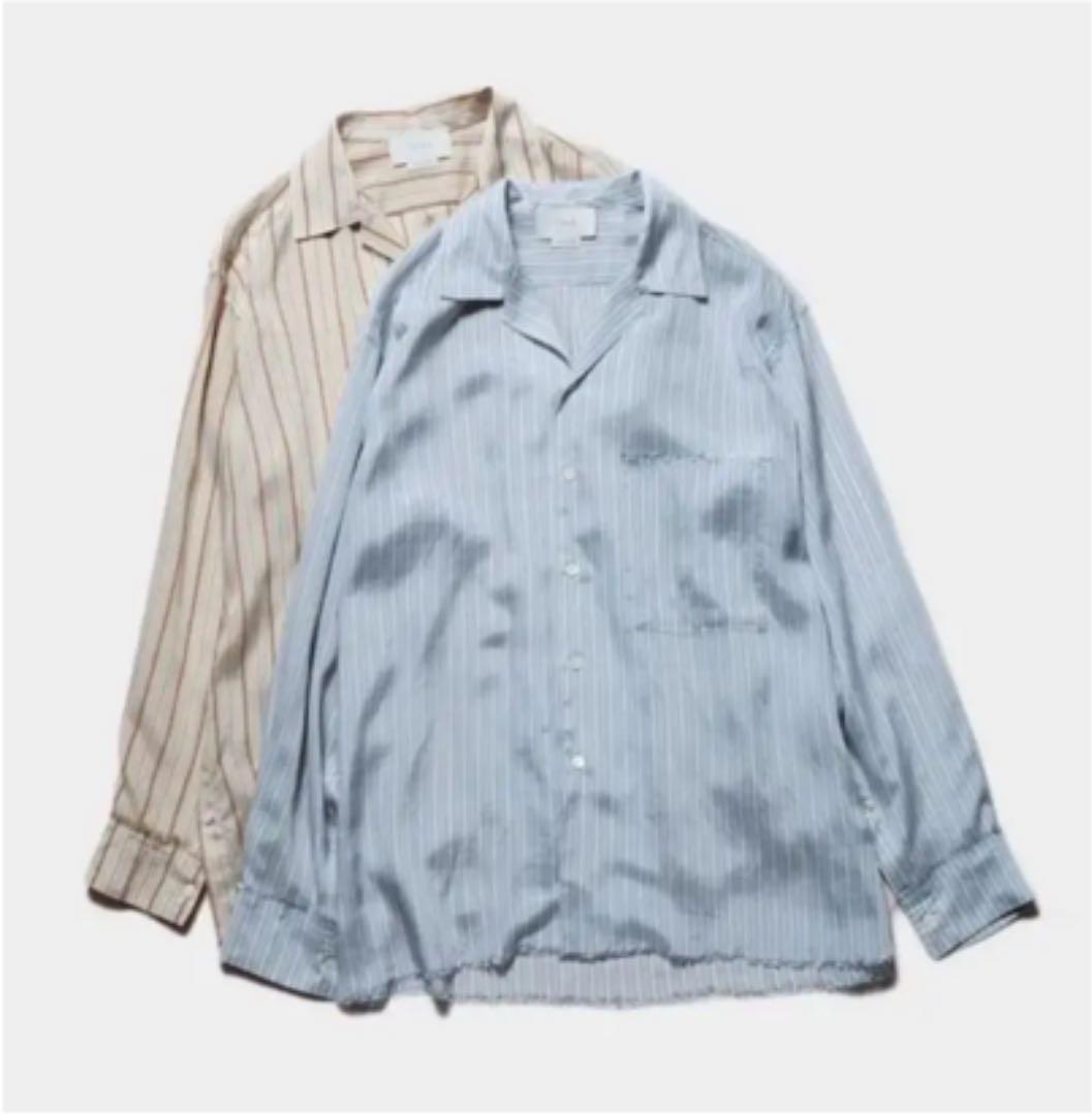 シャツ YOKE OVER SIZE STRIPE SHIRTS 90fcI-m66325020600 ㊅ルカリ