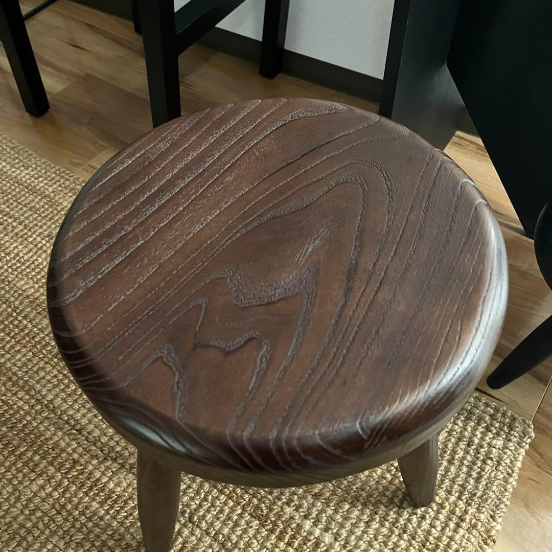 ベルジェ スツール カッシーナ ブラック シャルロット ペリアン ベルジェ スツール カッシーナ ブラック シャルロット ペリアン