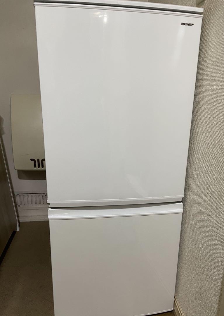期間限定出品 sharp シャープ 冷凍冷蔵庫 137L SJ-D14B-W