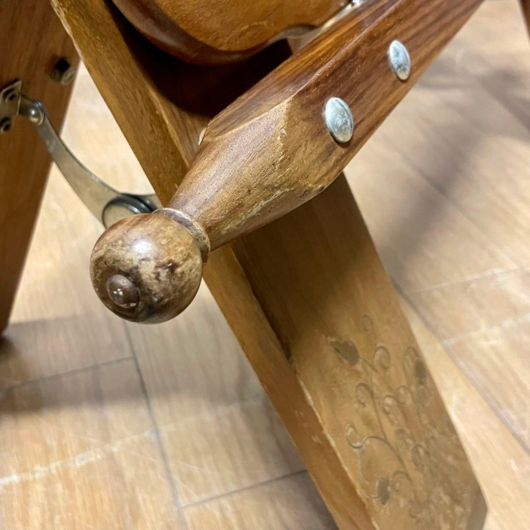 【アジアン家具】フォールディングスツール