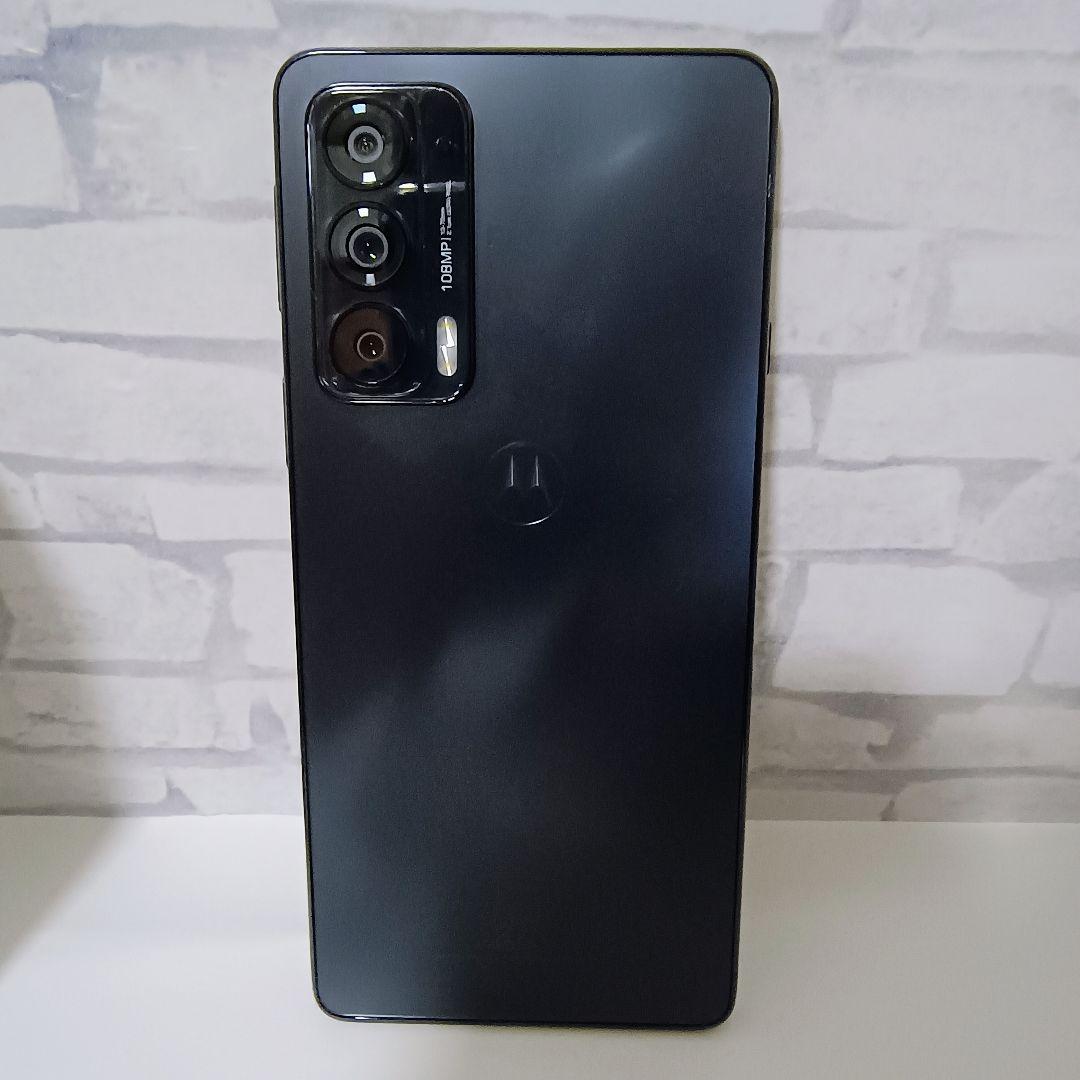 中古】MOTOROLA 国内版 【SIMフリー】 edge 20 フロストオニキス
