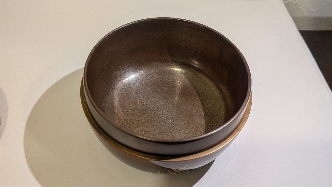 和歌浦蒔絵 平棗 清水庄三 鶴模様 茶道具 棗 永田宗伴書付 和歌浦蒔絵 平棗 清水庄三 鶴模様 茶道具 棗 永田宗伴書付