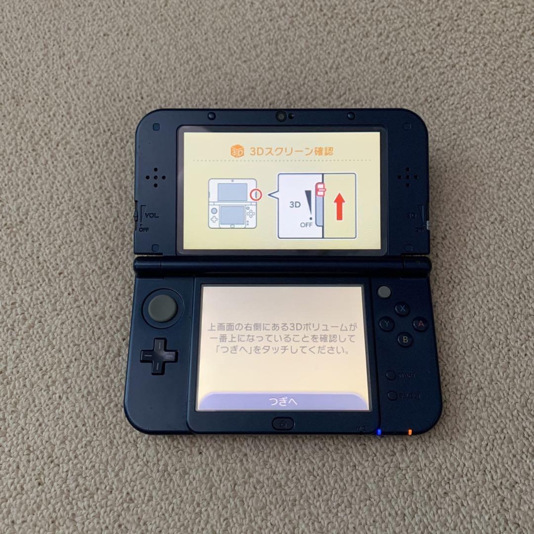 IPS液晶 Newニンテンドー3DS LL メタリックブルー