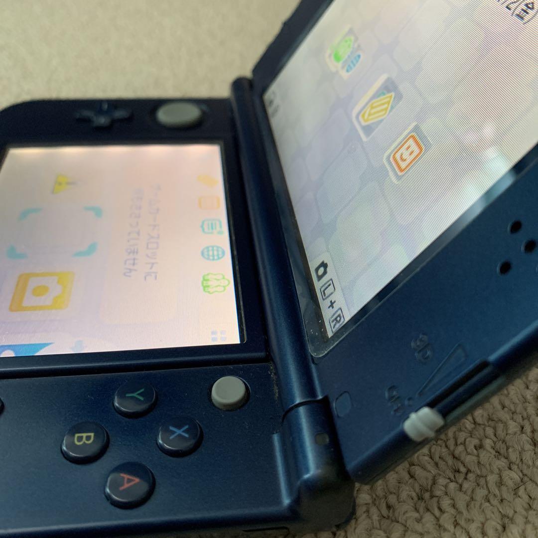 IPS液晶 Newニンテンドー3DS LL メタリックブルー