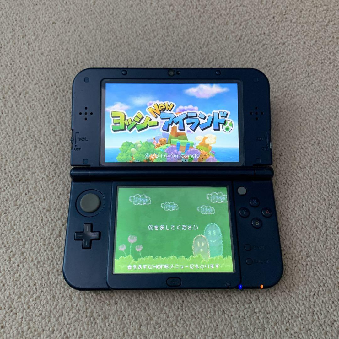 IPS液晶 Newニンテンドー3DS LL メタリックブルー