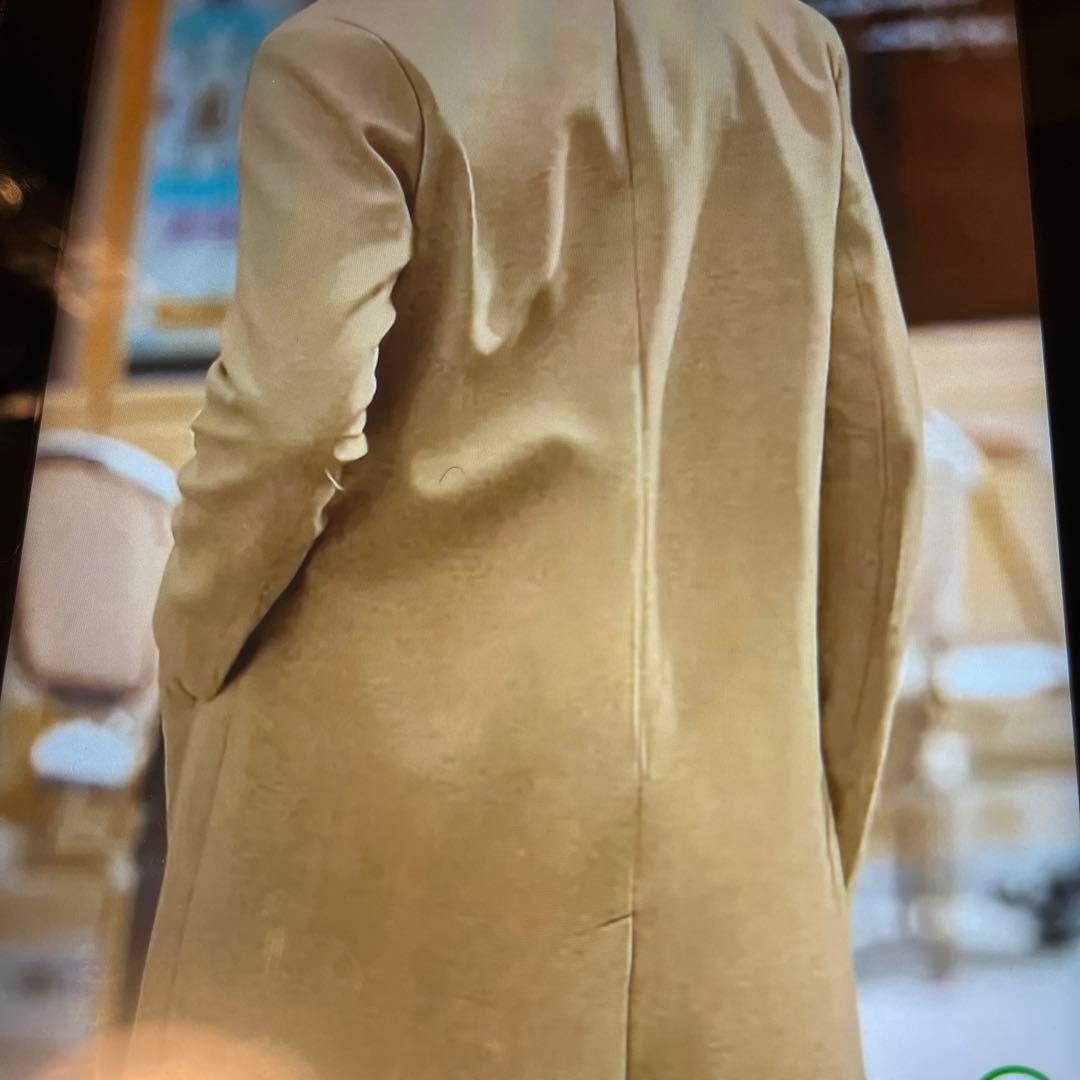 マスタード シングルブレスト トレンチコート SANYOCOAT×Paul Stuartマスターシールド トレンチコート(コート