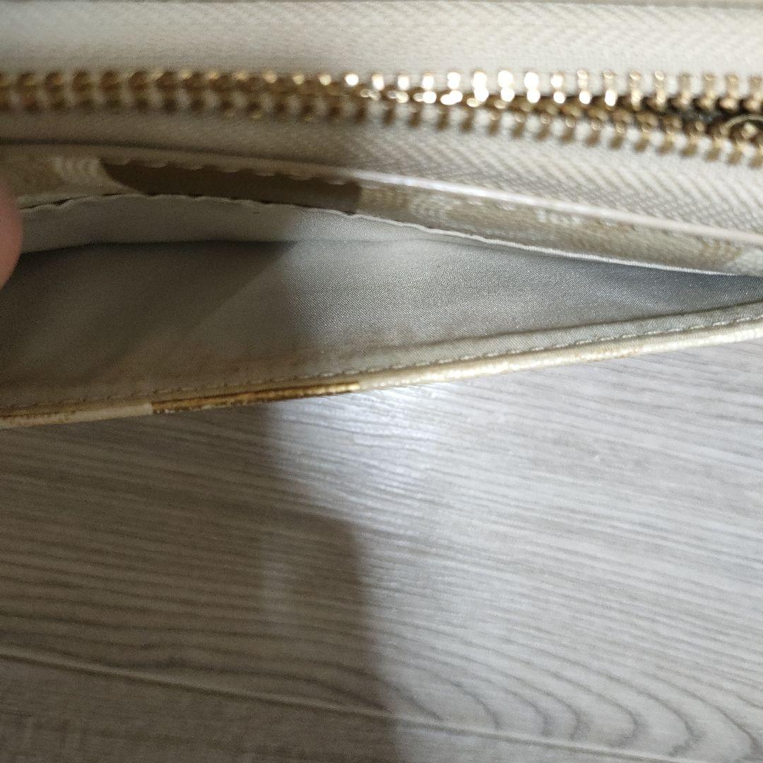 コーチ 長財布ゴールドカラーCOACH♡ ベージュ カード沢山入り