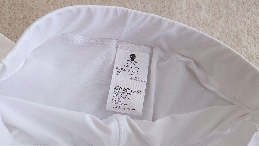 ☆新品未使用☆ MARK＆LONA UVカット冷感レギンス☆36　白