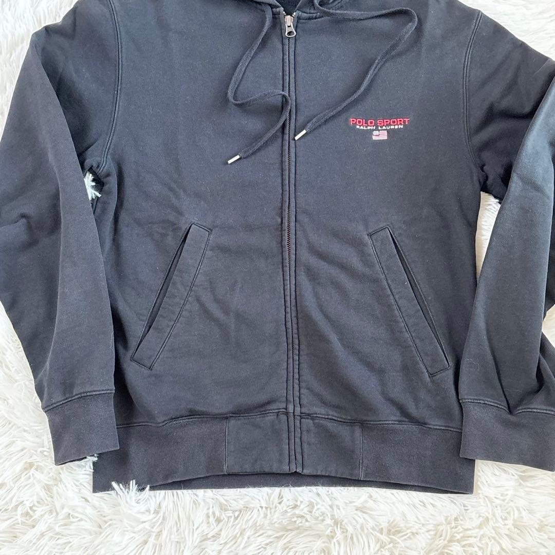 90s POLO SPOR ポロスポーツ スウェット ジップパーカー