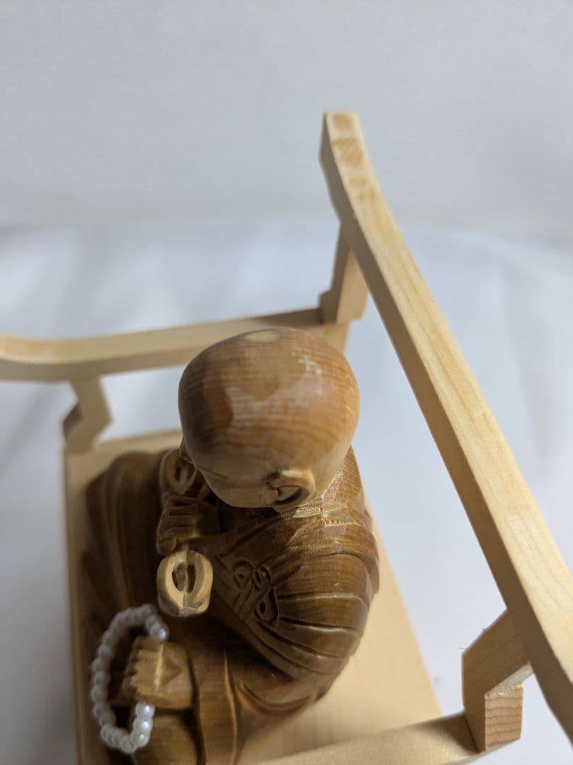 真言宗 木製仏像 弘法大師 空海 白木 仏具