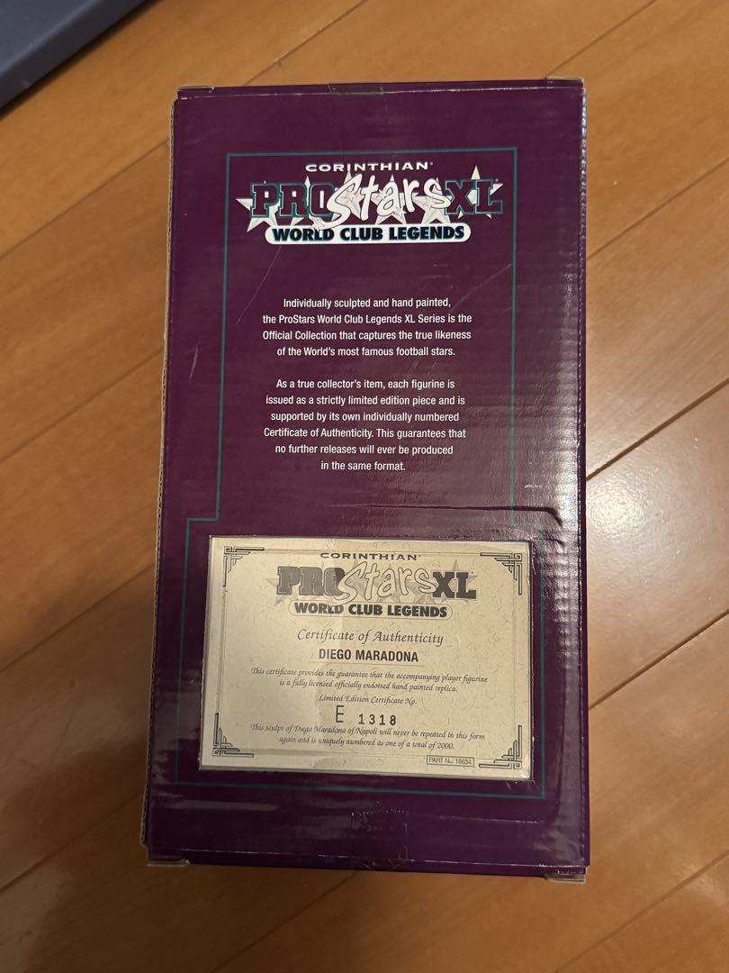 ✨ FANATICO ディエゴ マラドーナ 限定版 フィギュア✨ 限定2000体/証明書付き】ディエゴ・マラドーナ ナポリ