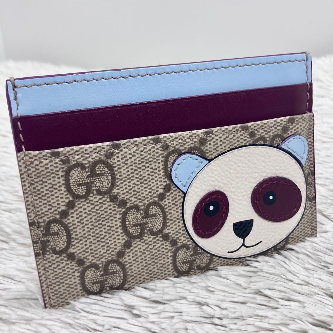GUCCI パンダ カードケース パスケース GG柄 818769
