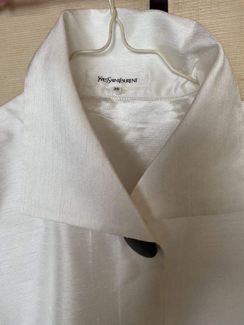 Yves Saint Laurent ホワイトシャツ 36